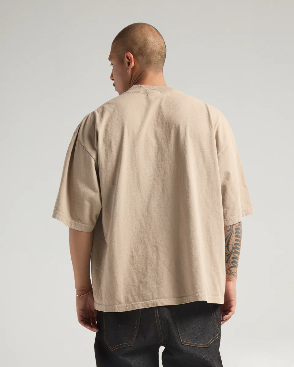 Oversized Tee - Tan