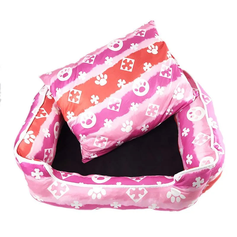 Ombre Doggo Bed | Pink