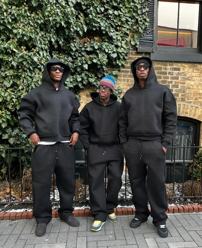 Boxy Hoodie | Black